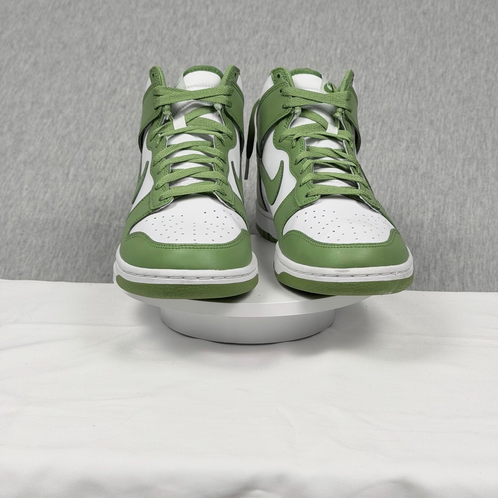 Nike Dunk High Chlorophyll White Green Mens Size 10 DV0829-101 - Picture 13 of 15